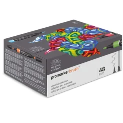 WINSOR & NEWTON promarker brush™, 48er-Set, Essential Collection