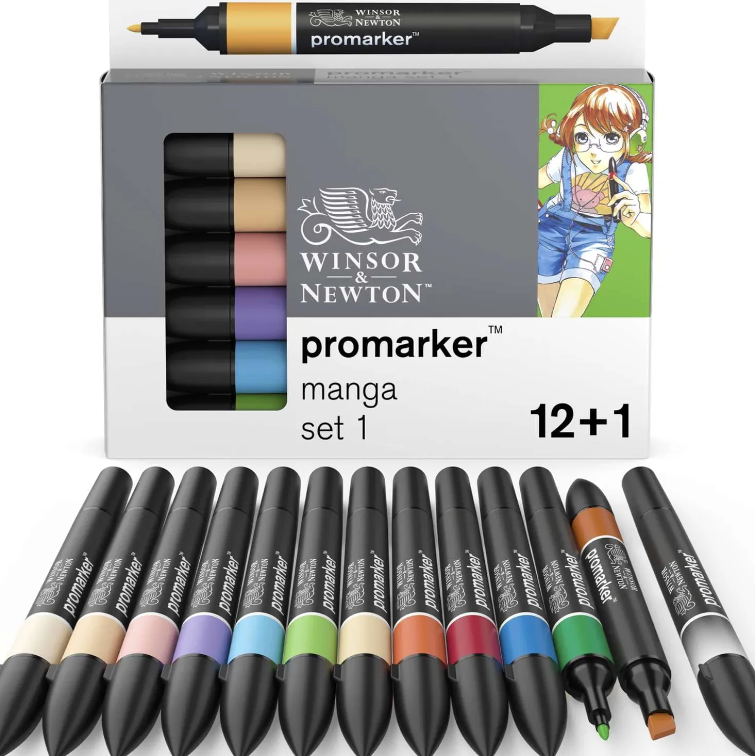 WINSOR & NEWTON™ promarker™ Manga-Sets