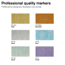 WINSOR & NEWTON™ promarker metallic™ 6er-Set