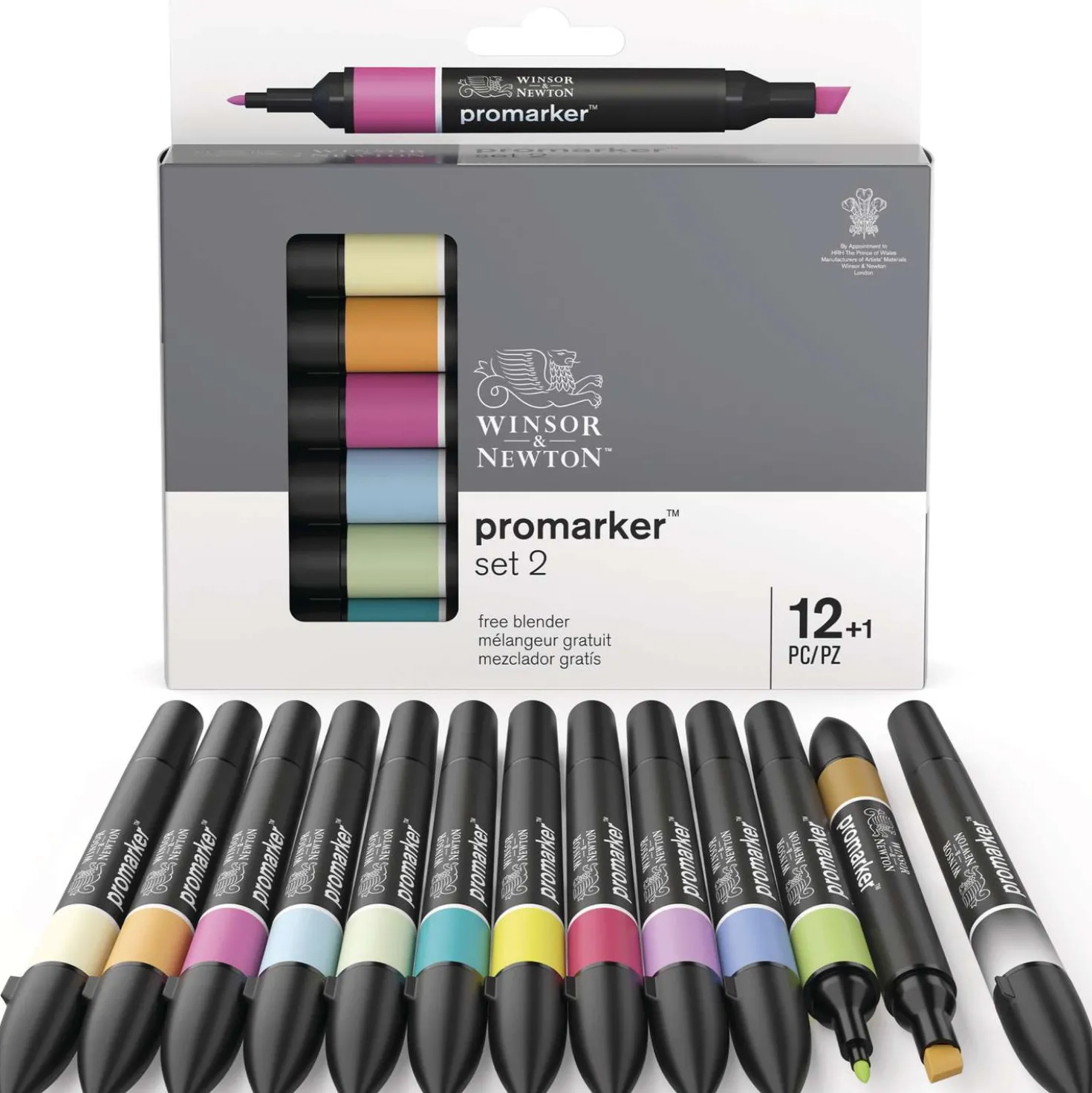 WINSOR & NEWTON™ promarker™ 12 + 1 Sets