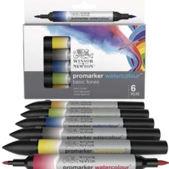 WINSOR & NEWTON™ promarker watercolour™ basic tones, Sets