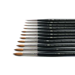 WINSOR & NEWTON™ Serie 7, rund Kolinsky-Rotmarder-Aquarellpinsel