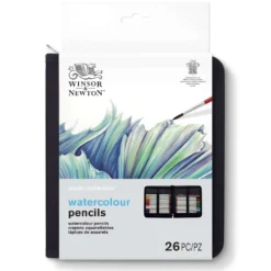 WINSOR & NEWTON™ Studio Collection™ Aquarellstifte-Set, 26-teilig