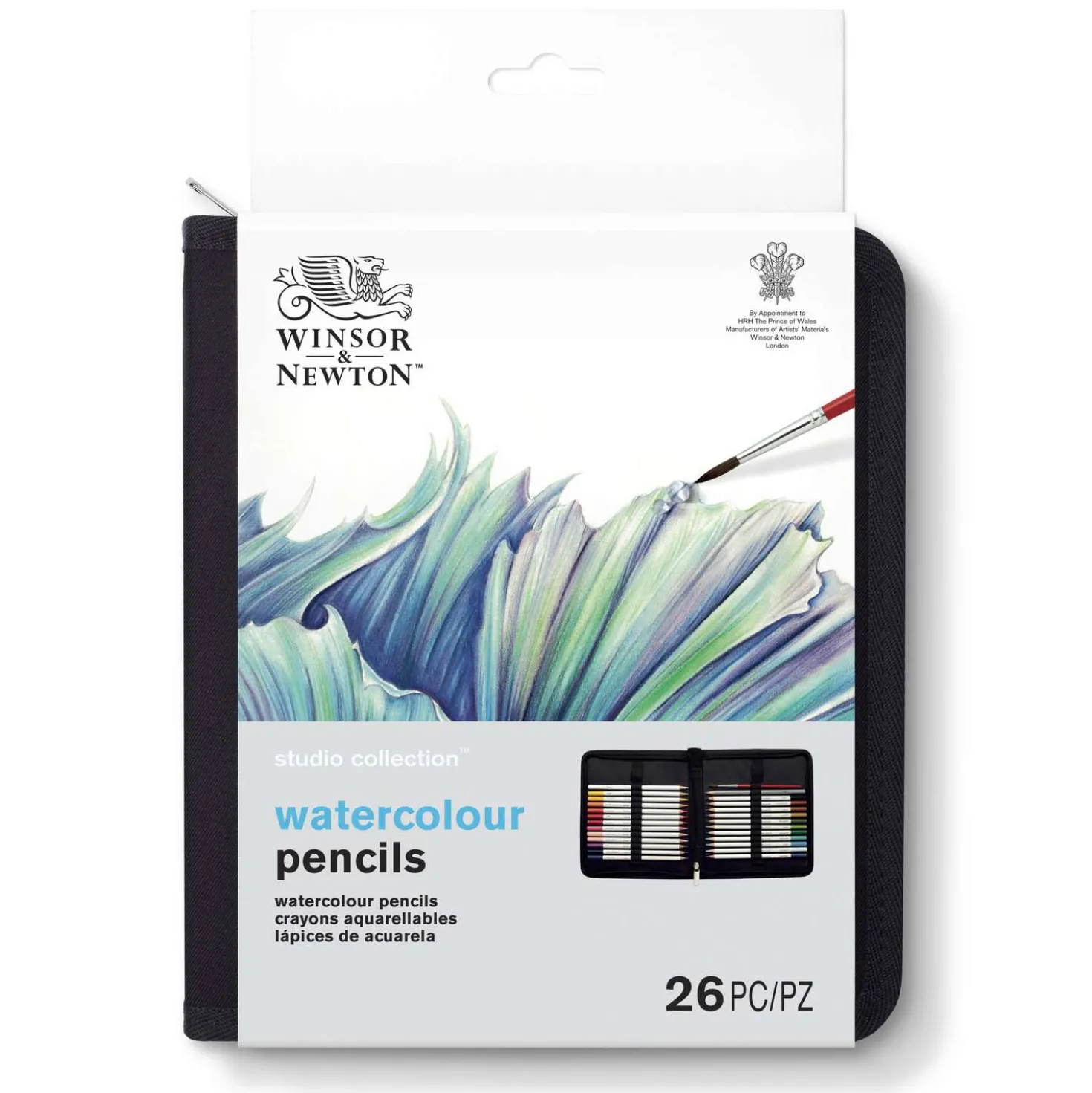 WINSOR & NEWTON™ Studio Collection™ Aquarellstifte-Set, 26-teilig