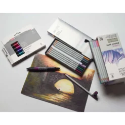 WINSOR & NEWTON™ Studio Collection Farbstift-Set, 50 Stifte