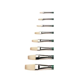 WINSOR & NEWTON™ WINTON Borstenpinsel für Öl- und Acrylmalerei, lang flach