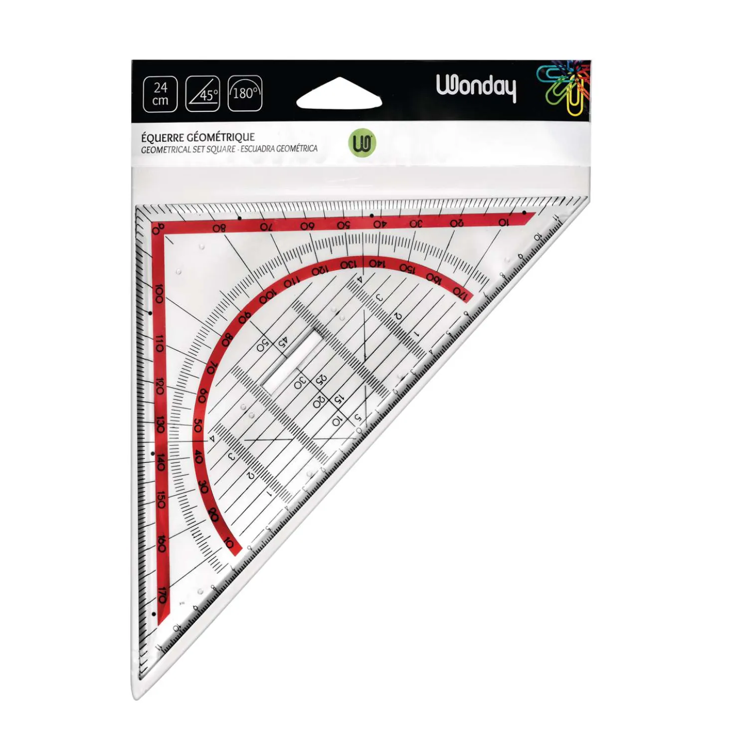 Wonday Geodreieck 24 cm