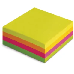 Wonday Selbstklebende Haftnotizzettel in Neonfarben