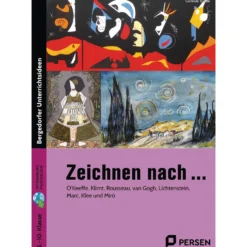 Zeichnen nach ... van Gogh, Lichtenstein, Marc, Klee, Hundertwasser